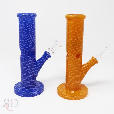 WATER PIPE STRAIGHT TUBE WITH NET DESIGN PP08